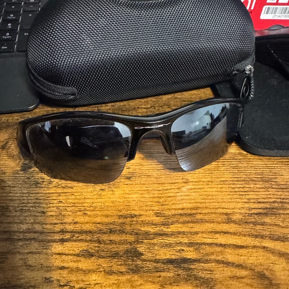 Oakley Dark Frame Sunglasses